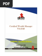 Certified Wealth Manager