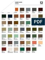 Panzer Aces Color Chart