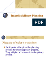 Interdisciplinary Planning