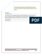 The Standard Methods of Measurements For Building Works in The Construction Industry Esb 300