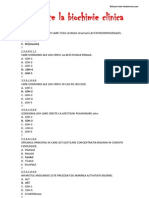 Teste La Biochimie Clinica