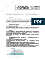 Procedimiento Medicion de Piezometro 2013