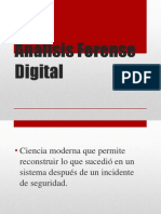 Análisis Forense Digital