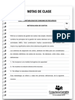 Nota de Clase 50 RCA - Contabilidad de Consumo de Recursos