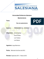 Proyecto de Mantenimiento