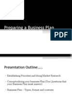 Session 4 - 1preparing A Business Plan