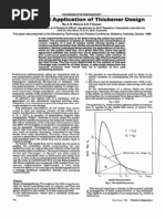 Theory and Application of Thickener Design PDF