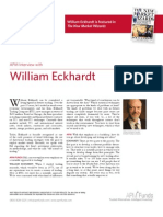 William Eckhardt - APM Interview