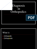 Diagnosis in Orthopedics