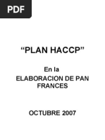 Plan Haccp Pan Frances