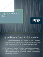 Ley de Lambert - Beer