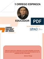 Antenor Orrego Espinoza - Educador