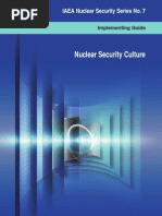 IAEA Nuclear Security Series 7 - Nuclear Security Culture