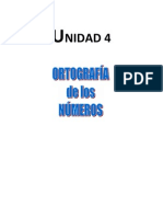 Ortografia de Los Numeros