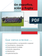 Nutrición Deportiva, Hidratación y Rugby