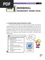 Mengenal Ms Word 2010