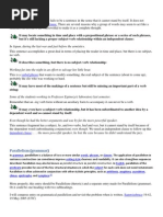 Independent Clause.: Parallelism (Grammar)