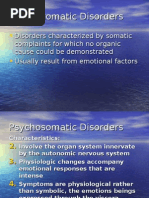 Psychosomatic Disorders