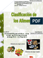 Exposición - Clasificación de Los Alimentos - Ana Bicelis - Jorge Requena