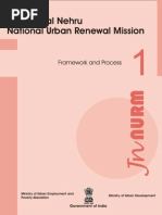 Jawaharlal Nehru National Urban Renewal Mission: Framework and Process