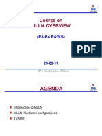 Course On MLLN Overview: (E3-E4 E&WS)