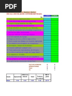 Conners Profesores Excel