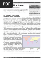 Biogeographical Regions PDF