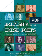 British and Irish Poets A Biographical Dictionary 449 2006