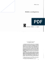 Labov. 1964. La Motivación Social de Un Cambio Fonético PDF