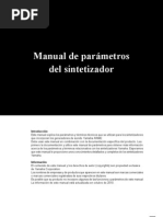 Manual de Parametros Del Sintetizador