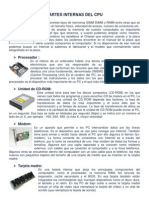 Partes Internas Del Cpu