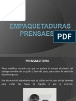 Empaquetadura Prensaestopas