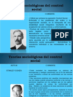 Teorías Sociológicas Del Control Social