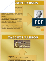 Sociedad Desde La Perspectiva de Talcott Parson