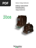 Catalog Metering Transformers