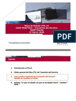 Ponencia Caso Practico MD ITIL V3 Transición Del Servicio