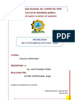 Ciencias Ambientales - Problemas de Contaminacion Del Aire PDF