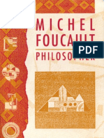 Michel Foucault Philosopher Essays