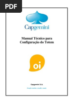 Manual de Configuração Do Totem Oi