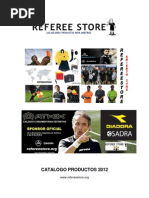 Catalogo - Productos - 2012 Referee Store PDF