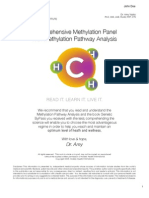 Comprehensive Methylation Panel With Methylation Pathway Analysis