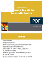 Segunda Ley de La Termodinamica