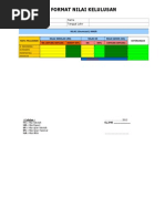 Format Nilai Kelulusan