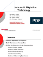 Sulfuric Alkylation