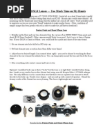 Improvised DSLR Lenses