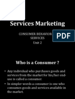 Services Marketing: Consumer Behavior in Services Unit 2