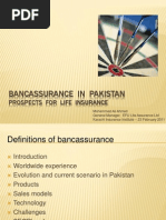 Bancassurance in Pakistan M A Ahmed