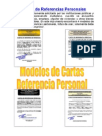 Carta de Referencia Personal