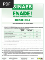 Prova de Biomedicina 2006