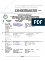 Manufacaturer List-New 2012-3.12 PDF